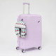 Миниатюра изображения товара Чемодан на колесах Valigetti 344-159/3-28LLC (сиреневый)