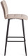 Миниатюра изображения товара Стул барный Tetchair Bari (велюр/бежевый)