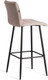 Миниатюра изображения товара Стул барный Tetchair Bari (велюр/бежевый)