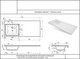 Миниатюра изображения товара Умывальник Symbolite Даллас 110x48 левый