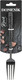 Миниатюра изображения товара Набор столовых вилок Domenik Rock Black DMC030 (2шт)