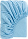 Миниатюра изображения товара Простыня Ночь нежна Голубой Кулирка 160x200x20 (на резинке)