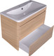 Миниатюра изображения товара Тумба под умывальник Symbolite Атлантика 90 Люкс Plus (подвесная, ясень перламутр)