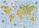 Миниатюра изображения товара Пазл Dream Makers Карта мира / RI1003C (104эл)
