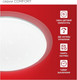 Миниатюра изображения товара Потолочный светильник INhome Comfort Galaxy / 4690612059495 (с пультом)