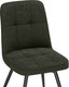 Миниатюра изображения товара Стул Woodville Texas 4 поворотный / 15893 (темно-зеленый/черный)