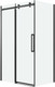 Миниатюра изображения товара Душевая стенка Grossman Classic 100х195 / 200.K33.04.100.21.00 (черный матовый/стекло прозрачное)