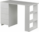 Миниатюра изображения товара Письменный стол Brabix CD-016 / 641891 (белый)
