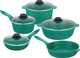 Миниатюра изображения товара Набор кухонной посуды Elan Gallery Гармония Вкуса / 120601+5 (изумрудный)