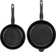 Миниатюра изображения товара Набор сковородок Elan Gallery Гармония Вкуса / 120303+2 (черный оникс)