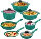 Миниатюра изображения товара Набор кухонной посуды Elan Gallery 120601+7 (изумруд)