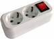 Миниатюра изображения товара Колодка удлинителя Leek LE SOB 2-х местная 16А / LE070500-0004