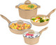 Миниатюра изображения товара Набор кухонной посуды Elan Gallery 121118+4 (медовый гранит)