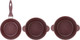 Миниатюра изображения товара Набор кастрюль Elan Gallery Гармония Вкуса / 120744+3 (рубин)
