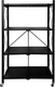 Миниатюра изображения товара Стеллаж металлический Гелеос Атлант-4 / АСТ-41 (черный)
