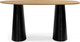 Миниатюра изображения товара Обеденный стол Woodville Ares 15896 (дуб/черный)