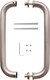 Миниатюра изображения товара Ручка дверная Avers HC-0901-25/300-INOX/201