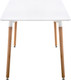 Миниатюра изображения товара Обеденный стол Woodville Table 110 / 15356 (white/wood)