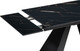 Миниатюра изображения товара Обеденный стол Woodville Торвальд 140-200х80х77 / 474325 (обсидиан/черный)