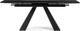Миниатюра изображения товара Обеденный стол Woodville Торвальд 140-200х80х77 / 474325 (обсидиан/черный)