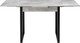 Миниатюра изображения товара Обеденный стол Woodville Форли / 424177 (бетон/черный матовый)