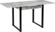 Миниатюра изображения товара Обеденный стол Woodville Форли / 424177 (бетон/черный матовый)
