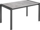 Миниатюра изображения товара Обеденный стол Woodville Центавр / 368667 (бетон/графит)