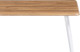 Миниатюра изображения товара Обеденный стол Woodville Кангас 120х80х77 / 533165 (дуб вотан/белый)