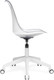 Миниатюра изображения товара Кресло офисное Woodville Kolin с подушкой / 15642 (clear/white)