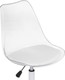Миниатюра изображения товара Кресло офисное Woodville Kolin с подушкой / 15642 (clear/white)
