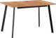 Миниатюра изображения товара Обеденный стол Notta раскладной Колон Лофт 120 25 мм / 489606 (дуб вотан/черный матовый)