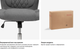 Миниатюра изображения товара Кресло офисное Woodville Tron / 15519 (gray fabric)