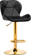 Миниатюра изображения товара Стул барный Woodville Trio / 15728 (black/gold)