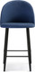 Миниатюра изображения товара Стул барный Woodville Амизуре / 448662 (темно-синий/черный матовый)