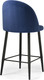 Миниатюра изображения товара Стул барный Woodville Амизуре / 448662 (темно-синий/черный матовый)