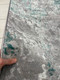 Миниатюра изображения товара Коврик Radjab Carpet Афина Прямоугольник 0900A / 13210RK (1.2x1.8, Grey/D.green)