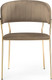 Миниатюра изображения товара Стул Woodville Kamelia / 15318 (cappuccino/gold)