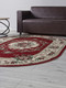 Миниатюра изображения товара Ковер Merinos Colizey D057-OVAL-RED (1х2)