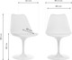 Миниатюра изображения товара Стул Woodville Tulip / 15117 (white)