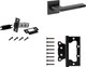 Миниатюра изображения товара Комплект дверной фурнитуры Code Deco H-30118-A-BLM/B (матовый черный)