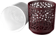 Миниатюра изображения товара Кашпо La Decoro Leaves КШ-9827 (бордо/белый)