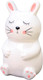 Миниатюра изображения товара Копилка ILikeGift Sleepy bunny / FC191121 (белый)