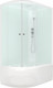 Миниатюра изображения товара Душевая кабина Domani-Spa Delight Slim 128 High R 120x80 / DS01DS128RHWM00