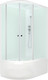 Миниатюра изображения товара Душевая кабина Domani-Spa Delight Slim 128 High R 120x80 / DS01DS128RHWM00