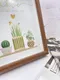 Миниатюра изображения товара Рамка ILikeGift Indoor plants / FH1508-02 (15x20, темное дерево)