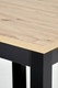 Миниатюра изображения товара Обеденный стол Halmar Qubik 80-200x80x76 (дуб артизан/черный)