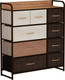 Миниатюра изображения товара Комод Импэкс Leset Ноа 9 ящиков (коричневый/бежевый)