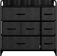 Миниатюра изображения товара Комод Импэкс Leset Ноа 7 ящиков (черный/темно-серый)