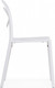 Миниатюра изображения товара Стул пластиковый Woodville Simple / 15739 (белый)