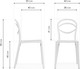 Миниатюра изображения товара Стул пластиковый Woodville Simple / 15739 (белый)